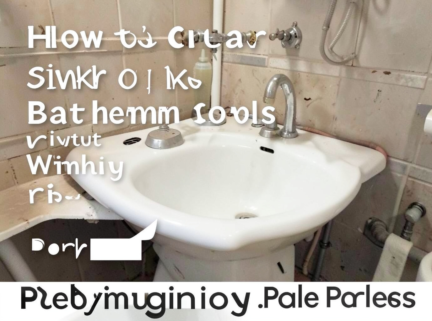 How to Clear Bathroom Sink Clogs Without Damaging Pipes