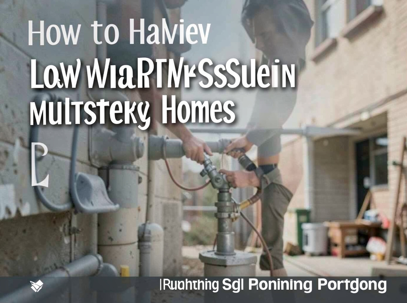 How to Handle Low Water Pressure in Multistory Portland Homes