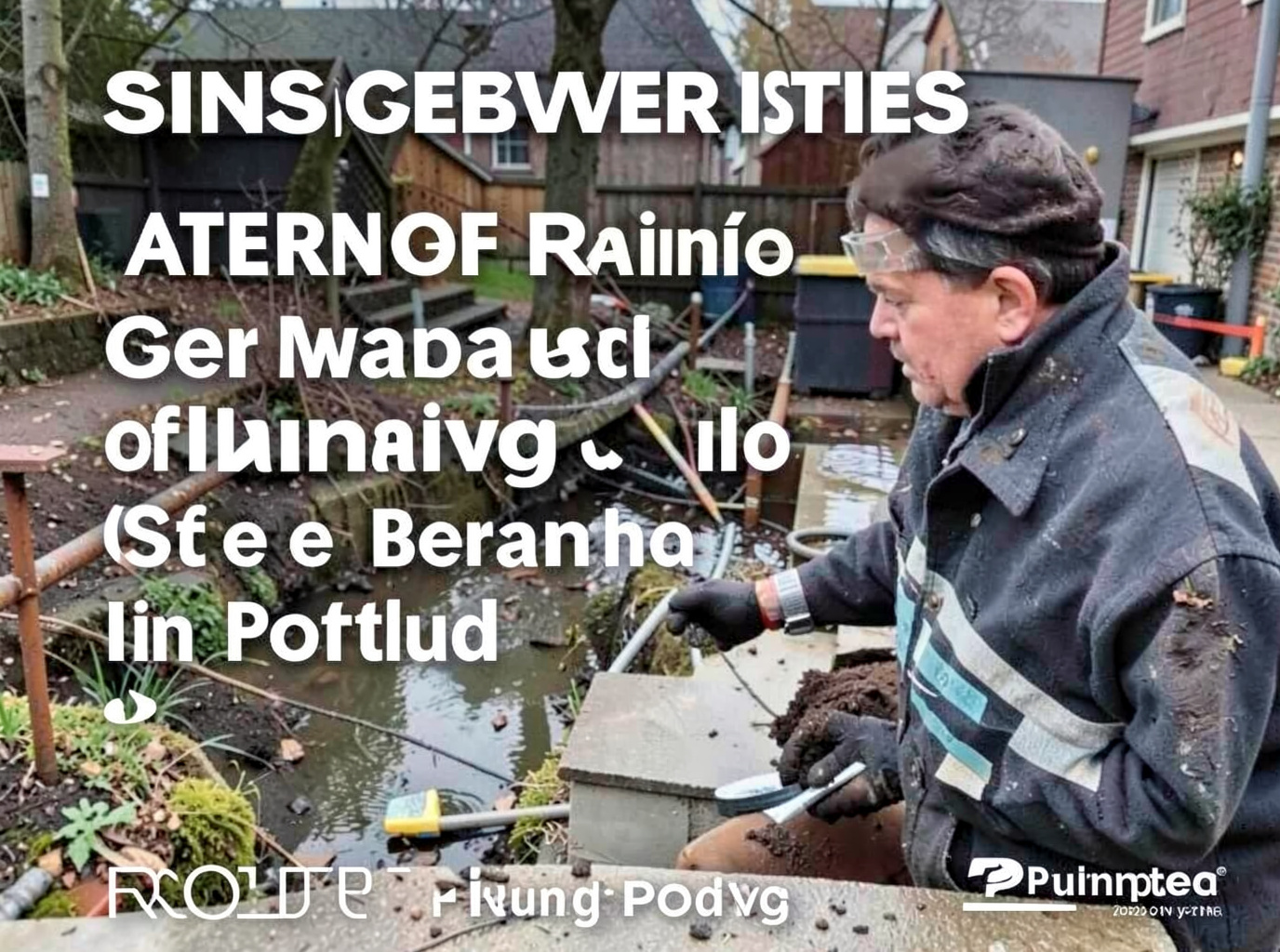 Signs of Sewer Line Issues After Heavy Rainfall in Portland