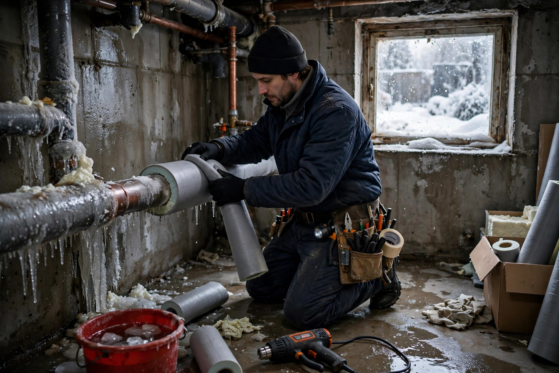 Frozen Pipe Thawing and Prevention in Winter in Portland, OR