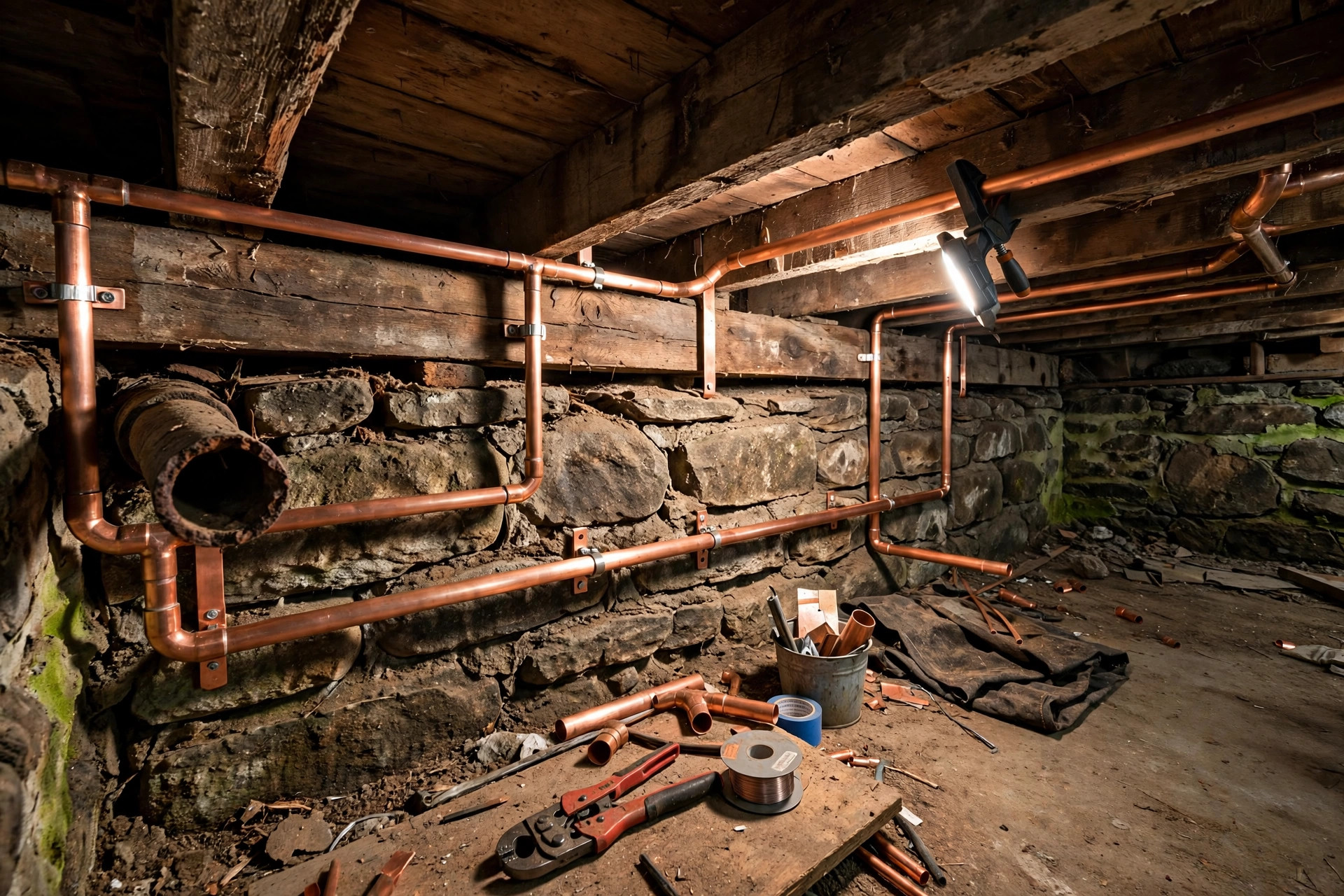 Historic Home Pipe Repiping for Portland Properties in Portland, OR
