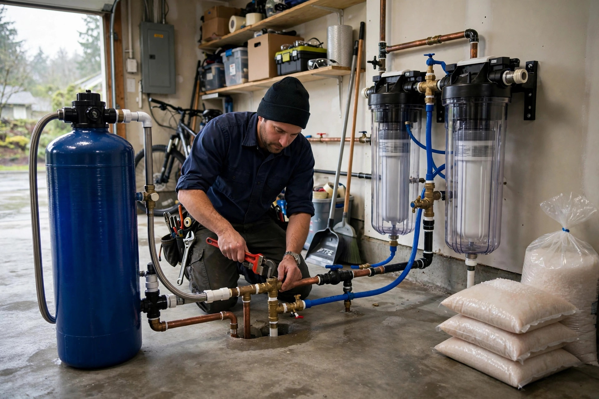 Water Softener and Filtration System Installation in Portland in Portland, OR
